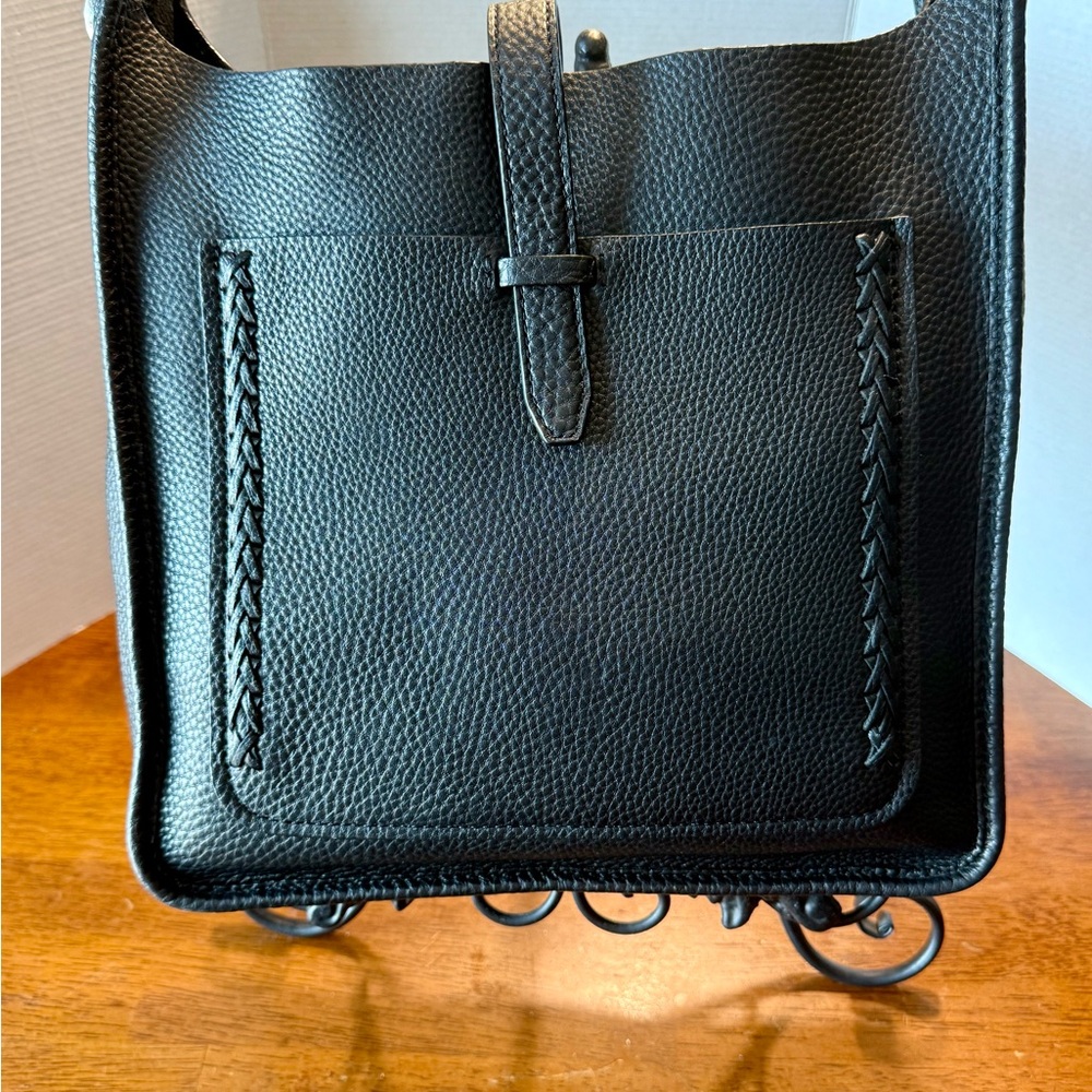 Rebecca Minkoff Unlined Feed Bag with Whipstitch